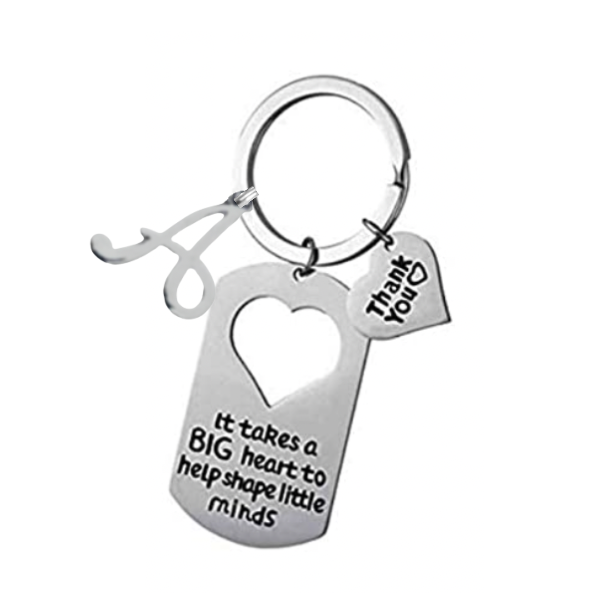 Science Teacher Keychain - 'It Takes A Big Heart To Teach Little Minds' Teacher Appreciation Gift - View #11