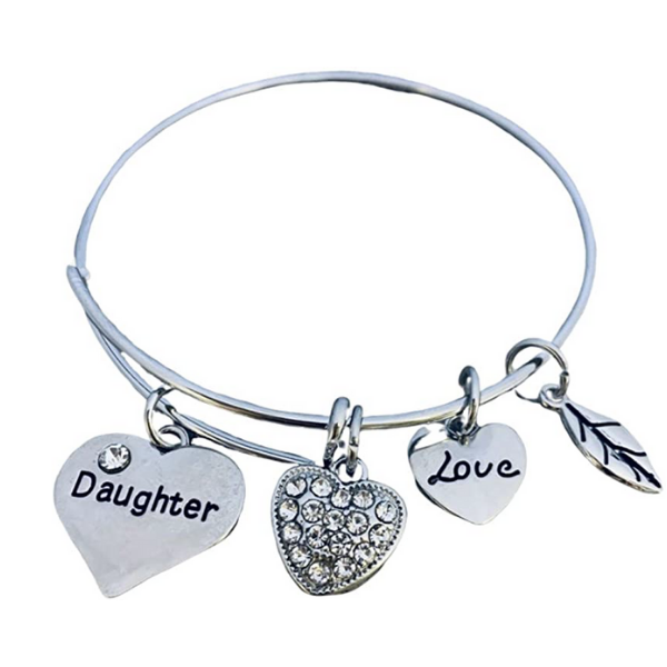 Daughter Bangle Bracelet- Daughter Jewelry- Perfect Gift for Daughters ...