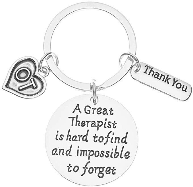 Occupational Therapy Keychain - A Great Therapist is Hard to Find but ...
